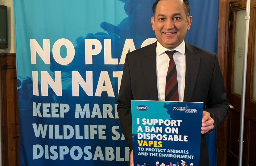 Gagan meets with the RSPCA and the Marine Conservation Society