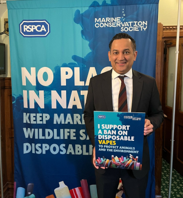 Gagan meets with the RSPCA and the Marine Conservation Society