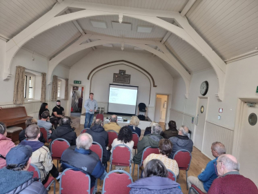 Wigginton Town Hall meeting with BT Openreach 